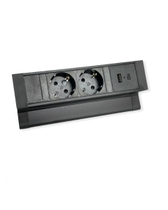 stekkerdoos bureau usb-a usb0-c