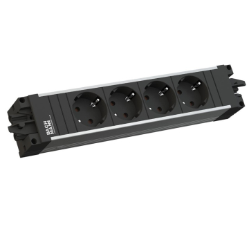 Bachmann Step alu (wieland) 4xstopcontact