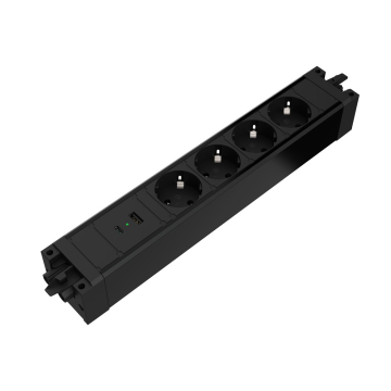 Docky stekkerdoos 4x230+ USB A+C lader GST18