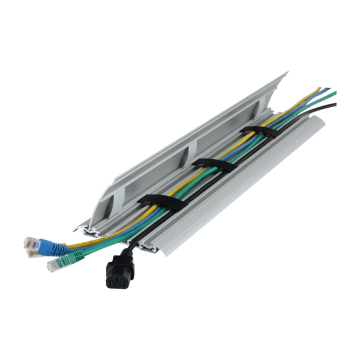 Vloergoot aluminium met klapdeksel 120cm lang incl antislip