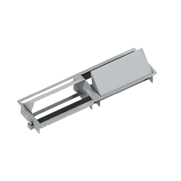 Bachmann Coni duo 4 stopcontacten, USB A + C lader, zilvergrijs
