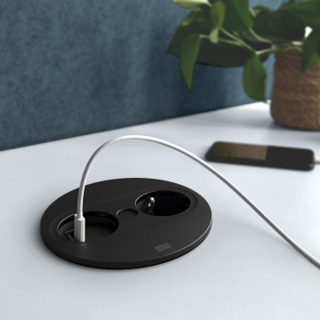 twist 2 zwart rond