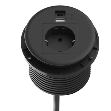 Charge inbouw unit stopcontact usb-A+C lader