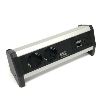 Stekkerdoos 2x stopcontact, 1x internetaansluiting en 1xHDMI