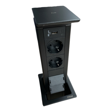 evoline port push zwart