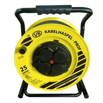 Kabelhaspel IP44 VB Prof 25 meter 3x1,5mm2 neopreen