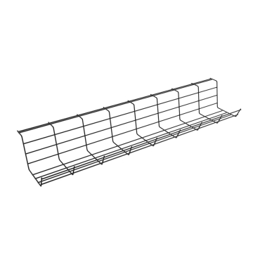 Extra stevige kabelkorf kleur zwart 72cm breed