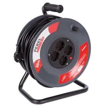 Kabelhaspel 50 meter pvc kabel Perel