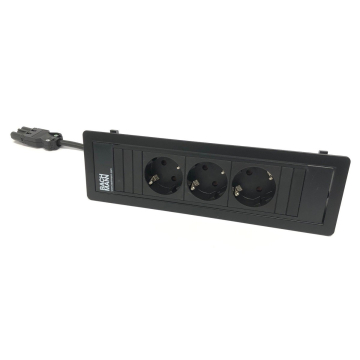 Power frame Bachmann 3x230v inbouw stopcontact