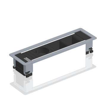 Power frame Bachmann 3-vaks met 1x230v en 2xcustom module 