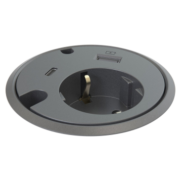 inbouw stekkerdoos usb-c powerdot
