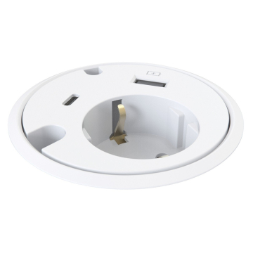 inbouw stekkerdoos usb-c powerdot pd16w