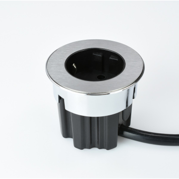 VersaDot inbouw stopcontact RVS rand