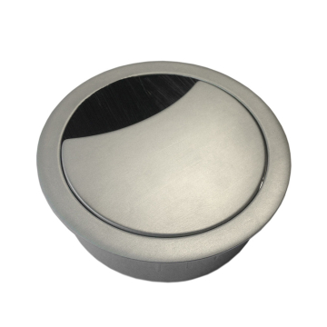 Aluminium kabelpot RVS 80mm