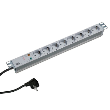 stekkerdoos 19 inch 8 voudig