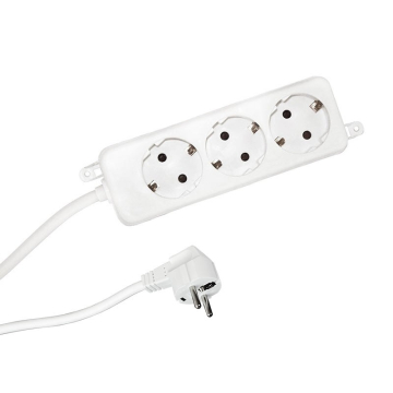 Stekkerdoos Selly 3-voudig monteerbaar 3m kabel