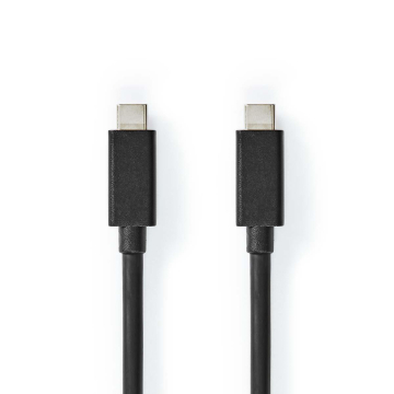 USB c kabel USB 3.2 Gen 2x2 USB-C Male - USB-C Male 4K@60Hz, 20 Gbps, 1 meter