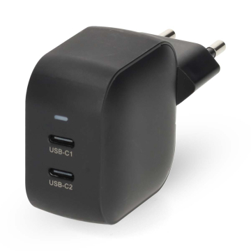 USB-C adapter 35W zwart