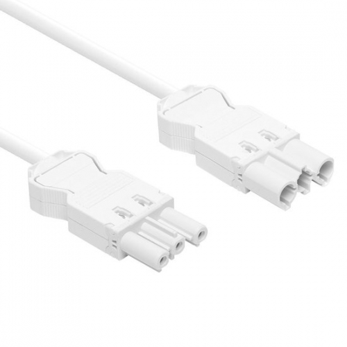 White Connect Micro-kabel 1M 2.4A