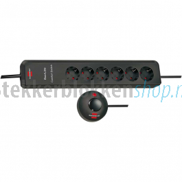 Oorlogszuchtig Contractie Verkleuren Brennenstuhl Eco-Line Comfort Switch 6-voudig Stekkerdoos met ( voet)schakelaar en 2 meter kabel | Stekkerblokkenshop.nl