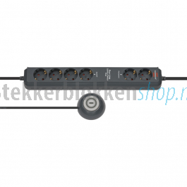 gespannen zonlicht Passief Brennenstuhl Eco-Line Comfort Switch Plus 6-voudig Stekkerdoos met ( voet)schakelaar en 150 centimeter kabel | Stekkerblokkenshop.nl