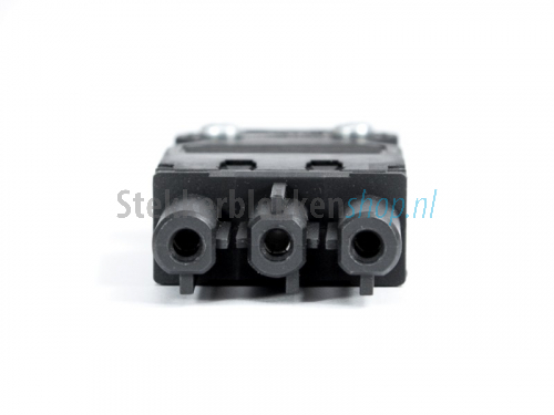 92.232.3000.2 Conector de iluminación Macho a Hembra GST18i, 3 Polos, 3m, 250 V