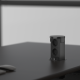 Pop-up 5553 zwart met 2 stopcontact 2m stroomkabel