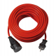 Brennenstuhl Bremaxx verlengkabel, 25 meter kabel, rood