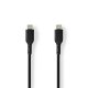 usb c kabel 2 meter zwart