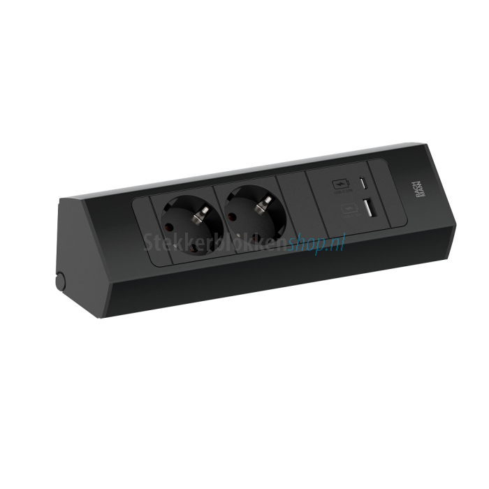 casia 2 zwart usb laders