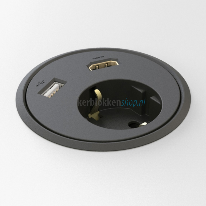 powerdot hdmi-usb zwart