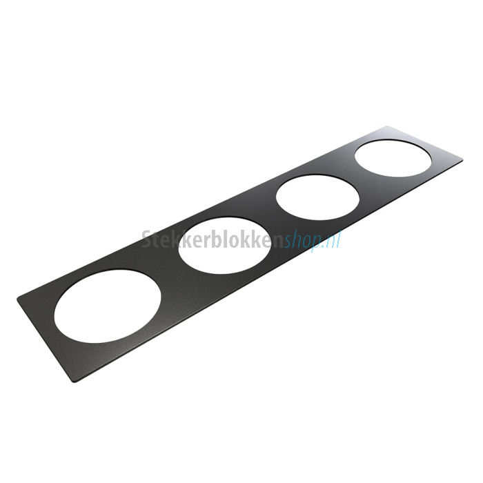 Powerdot frame 4-voudig zwart