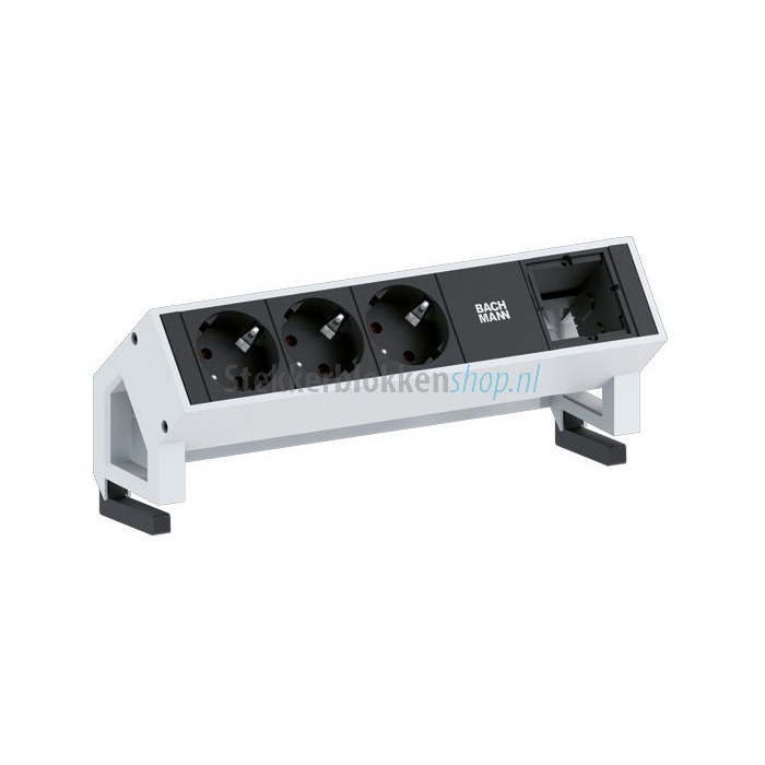 Bachmann desk 2 wit 3xstopcontact 1xcustom 902.200