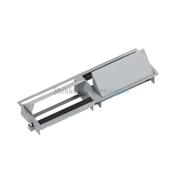 Bachmann Coni duo 6 stopcontacten, zilvergrijs