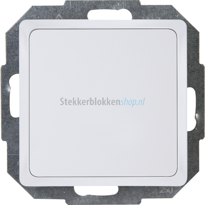 blindplaat kopp wit