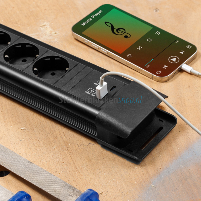 stekkerdoos usb laders