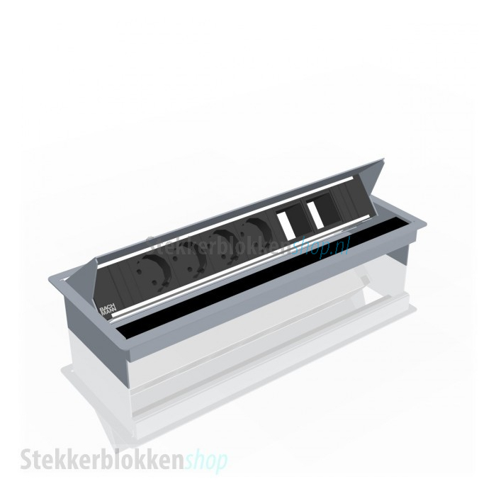 Bachmann Coni 4x stopcontact en 2x custom module