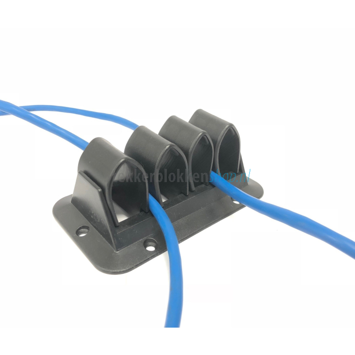 kabelclip zwart cable grip