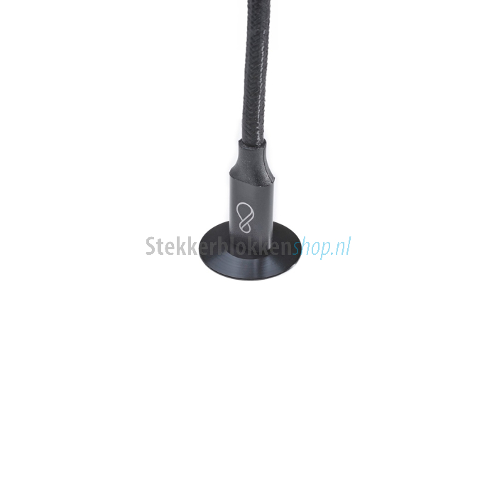 inbouw usb c lader zwart