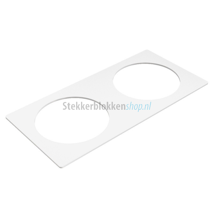 powerdot frame 2-voudig wit