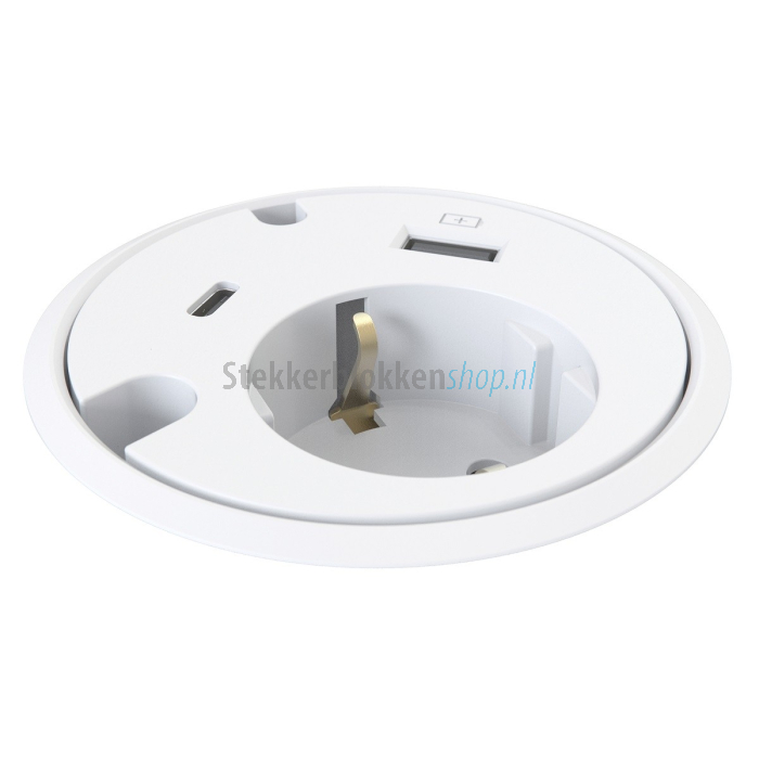 inbouw stekkerdoos usb-c powerdot pd16w