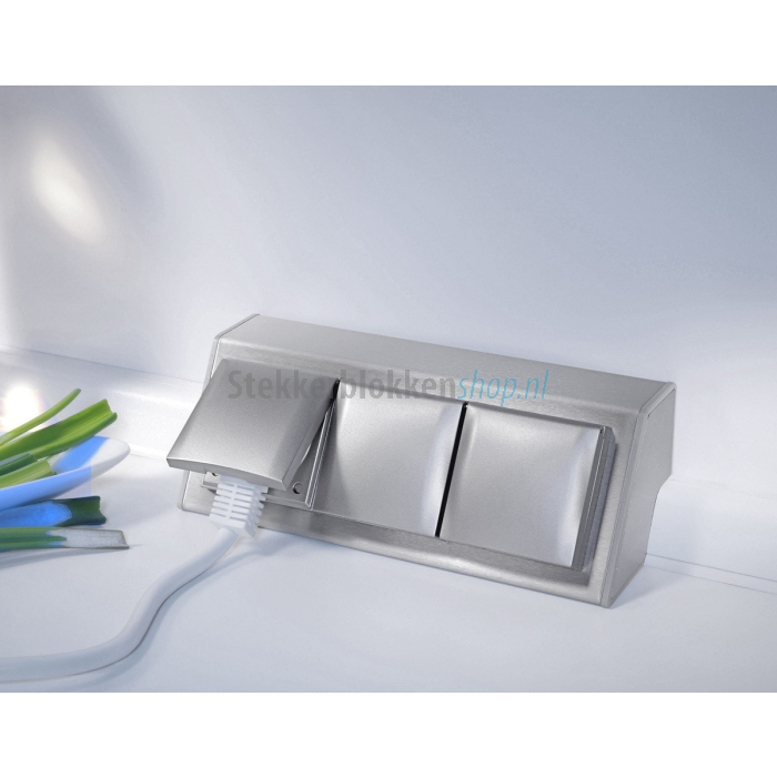 rvs stopcontact keuken