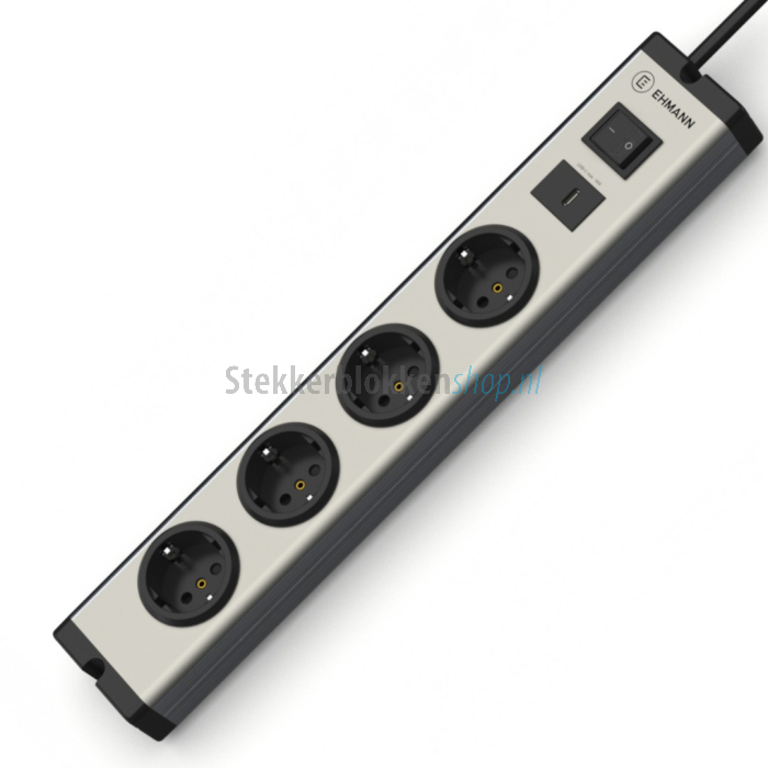 stekkerdoos met usb-c lader