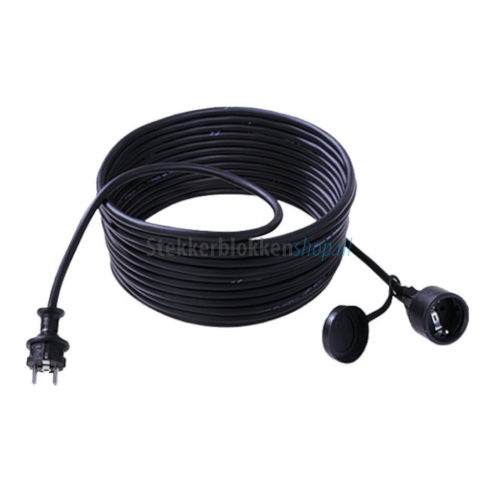 verlengsnoer 25 meter heavy duty