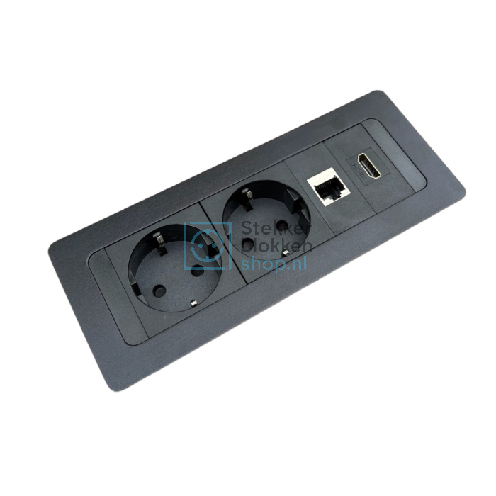 Inbouw stekkerdoos hdmi en internet