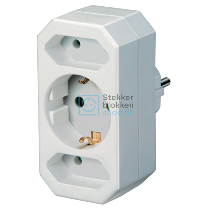 stopcontact splitter 3-voudig
