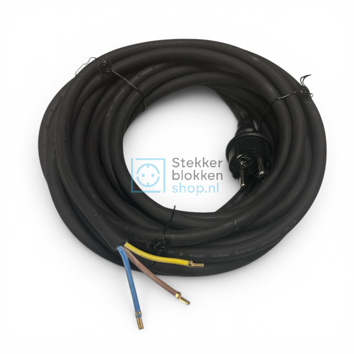 rubberen stroomkabel 2.5mm2 10 meter