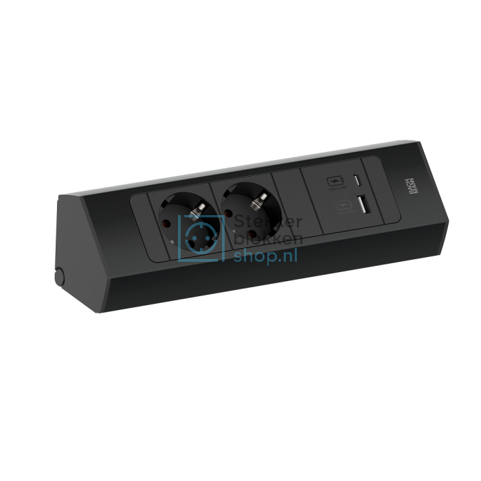 casia 2 zwart usb laders
