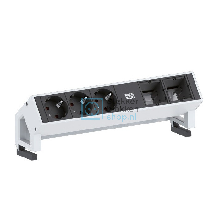 Bachmann desk 2 wit 3xstopcontact 2xcustom 902.201