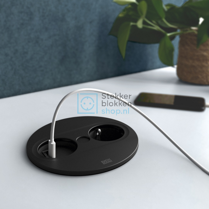twist 2 zwart rond